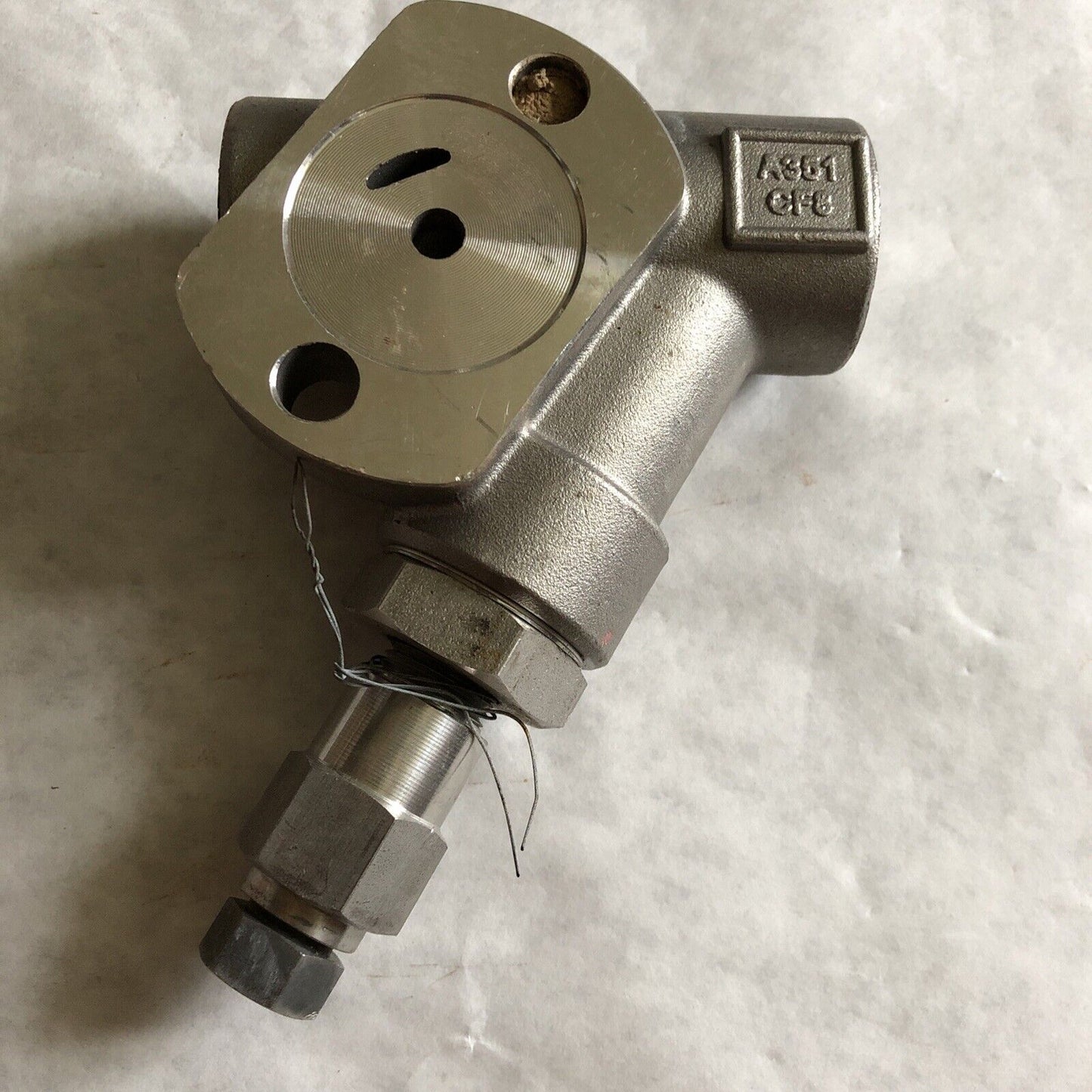 3/4" Npt Ss Spirax Sarco A351 Cf8,67986 Y Strainer W/Blowdown Connector,Bs,Eu