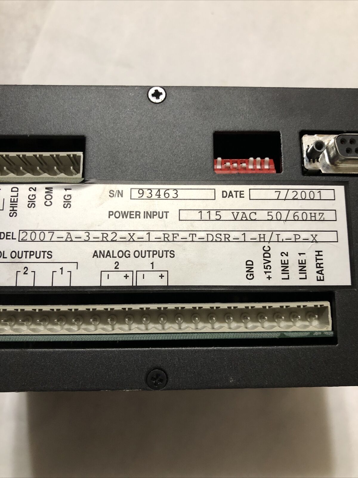 Hoffer Flowstar Flow Hyperterminal,2007-A-3-R2-X-1-Rf-T-Dsr-1-H/L-P-X,Dj