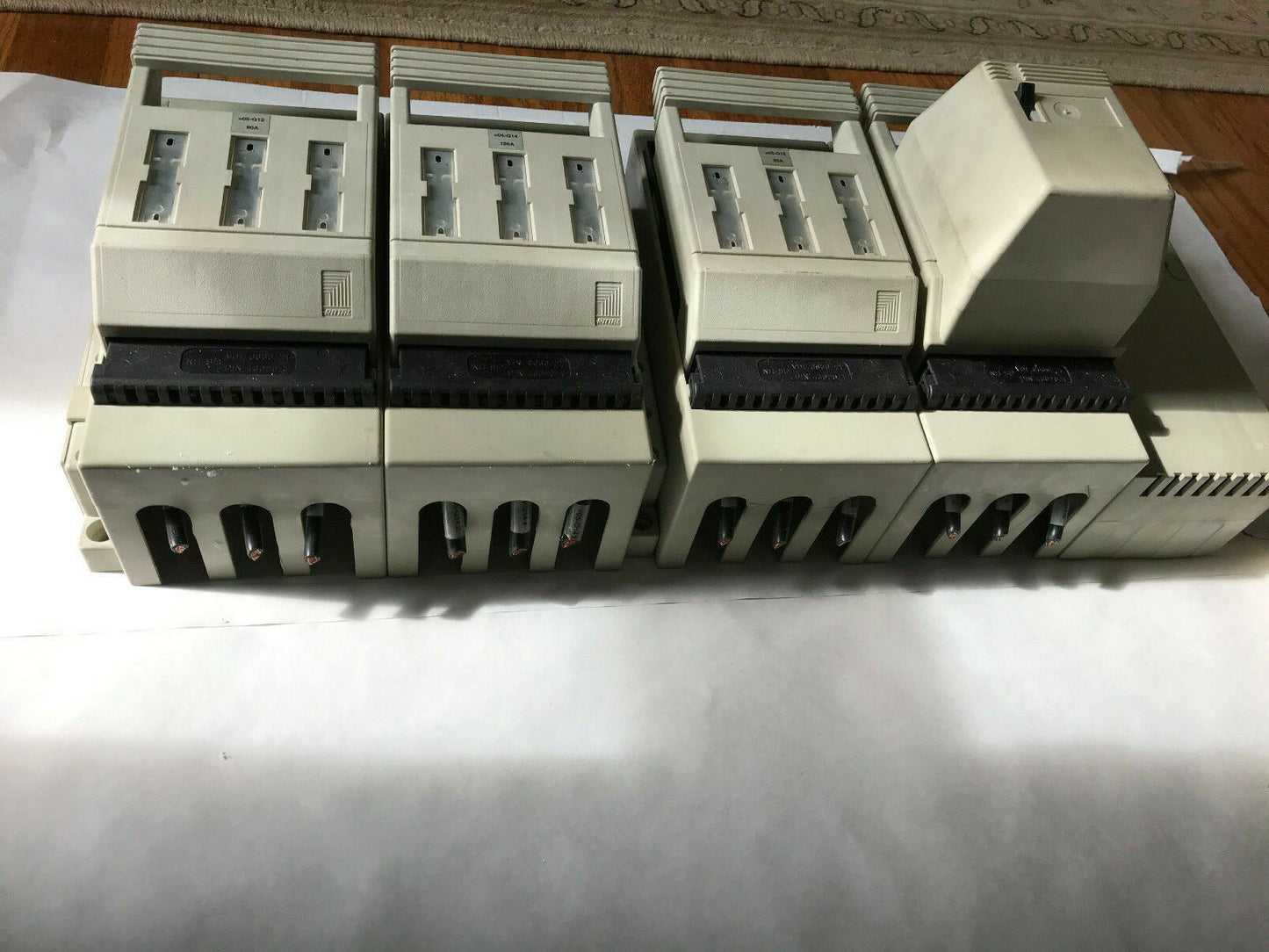 Rittal Sv 3000 Line Isolator Fuse,Nh-Si Vde 0636/21 Din 43620/1,=05-Q14 100A,Ae
