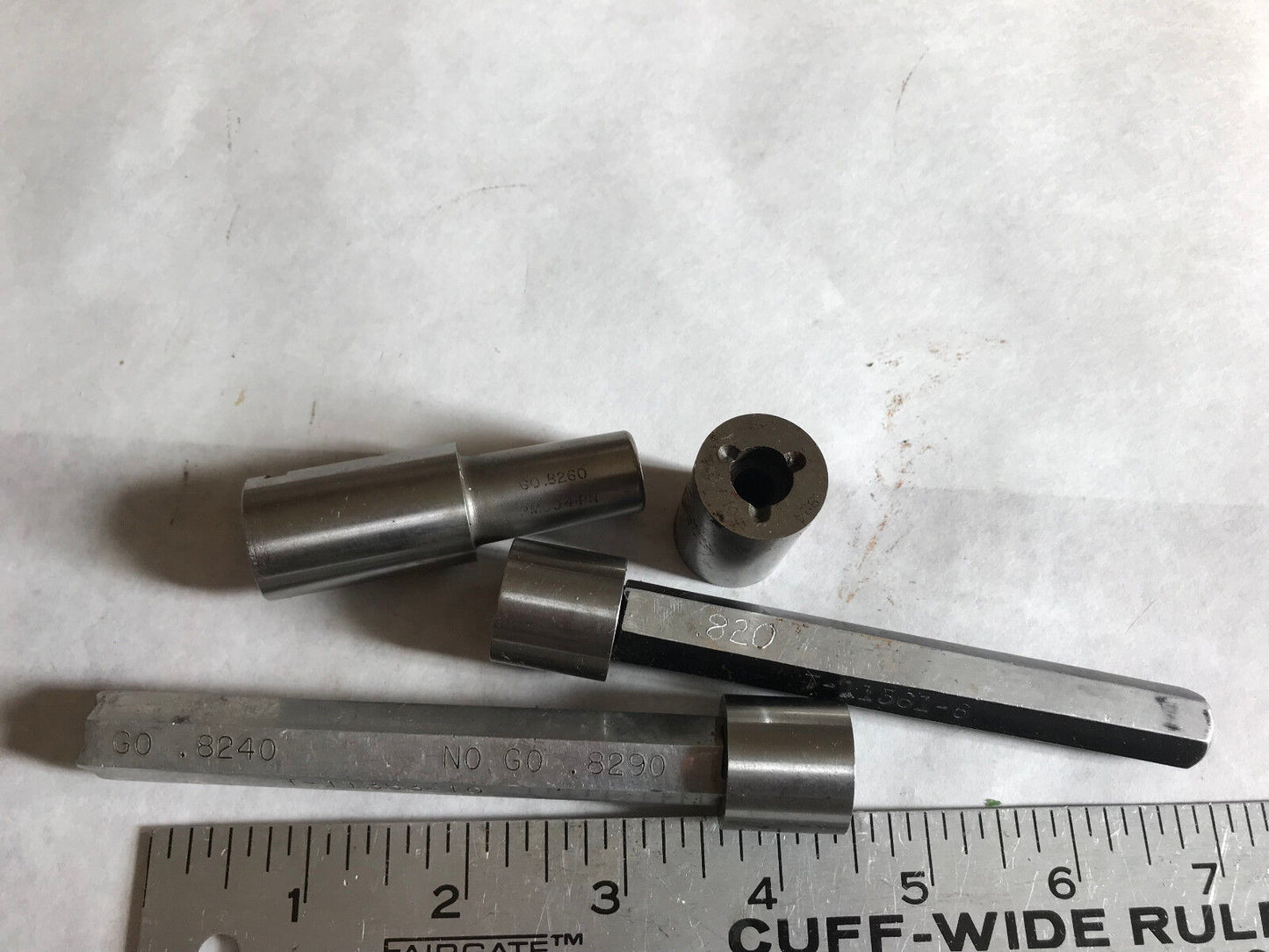 The Pipe Machinery Go No Go Plug Gauge Inspection Gage .8290 .820 .824 .8260,Ag