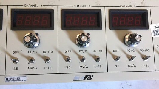 Ling Electronics Agm-4000 Accelerometer G-Monitor,Tk