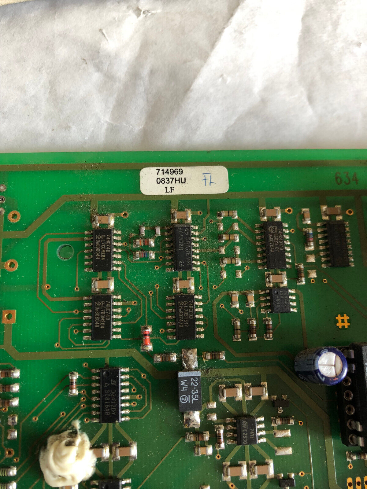 Balluff Bta-A21-0762-V002,Btm0025 Analog Processor Card,Cw,Ak