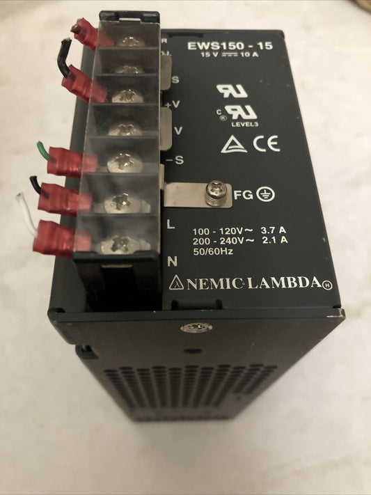 Tdk Power Supply 85-265Vac In 15Vdc/150W Out,Cr