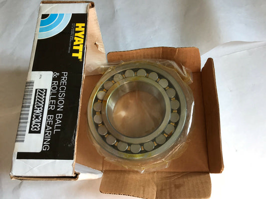 New Hyatt 22222Cakc3w33 Spherical Roller Bearing. 110X200x53mm,Tg