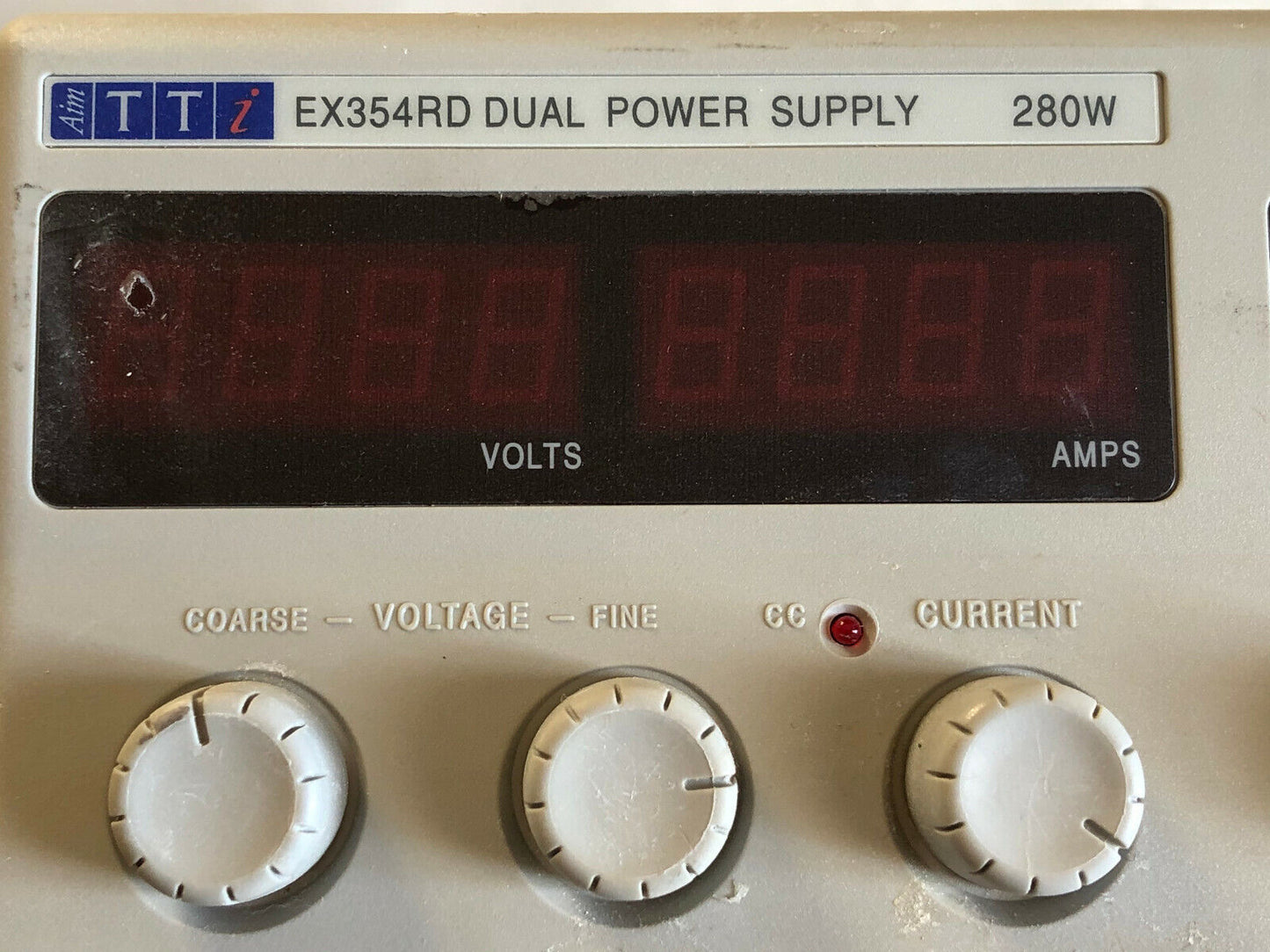 Thurlby Thandar Ex354rd Dual Power Supply 280W,500Va,Tk