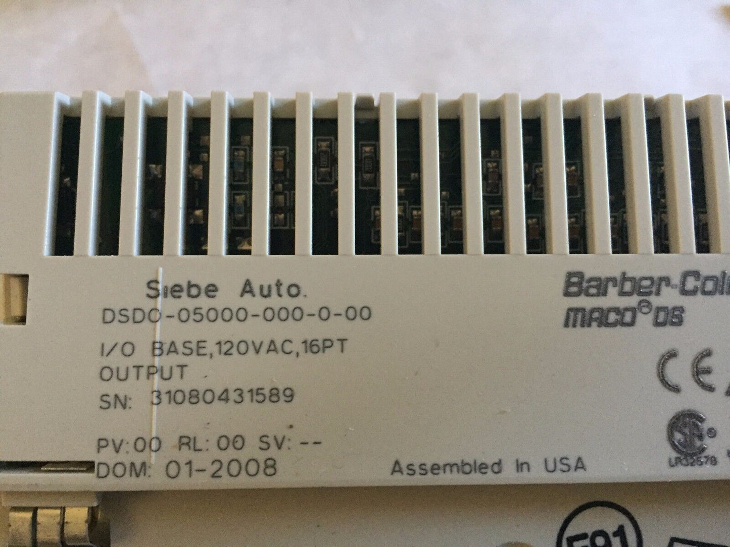 Barber Colman Dsdo-05000-000-0-00,Dsdo-08000-0000-00 Communication Adapter,Bm