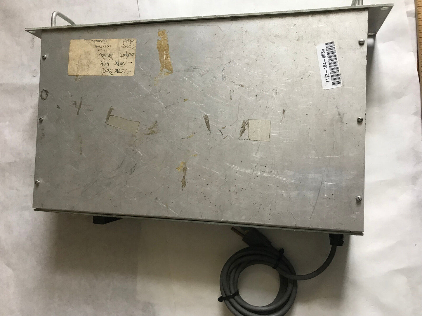 Mks Ps/Dvm Baratron Pdr-1 Pressure Transducer Power Supply/Readout Type Pdr,Sh