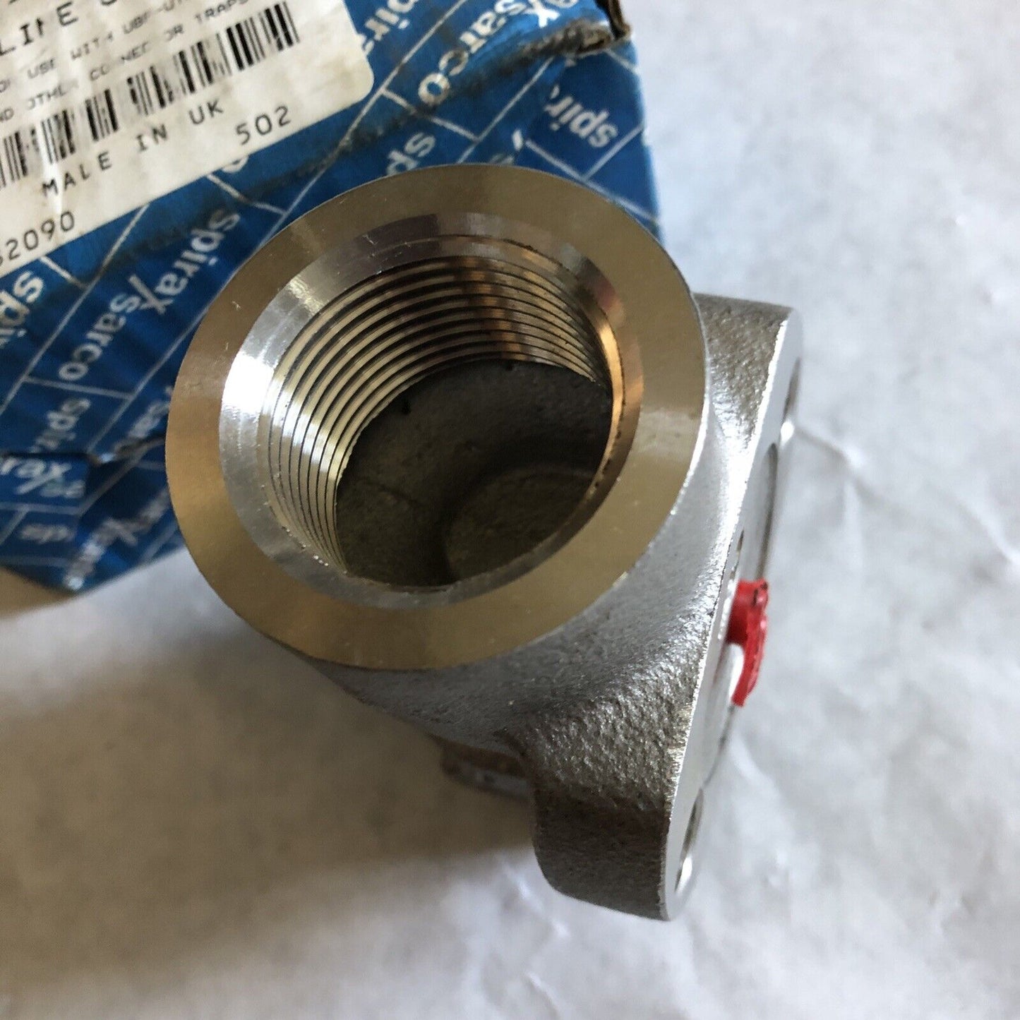New Spirax Sarco 1" Npt Stainless Steel Pipeline Connector,A X7381,Cf 9,Cp9,By