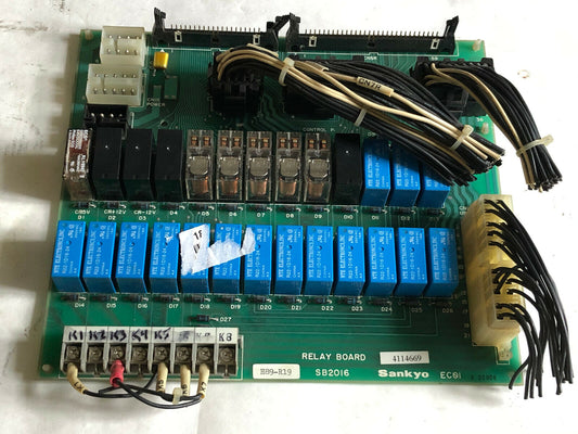 Sankyo Sb 2016,H89-R19, Ec01  Relay Board,Control Board,Fi