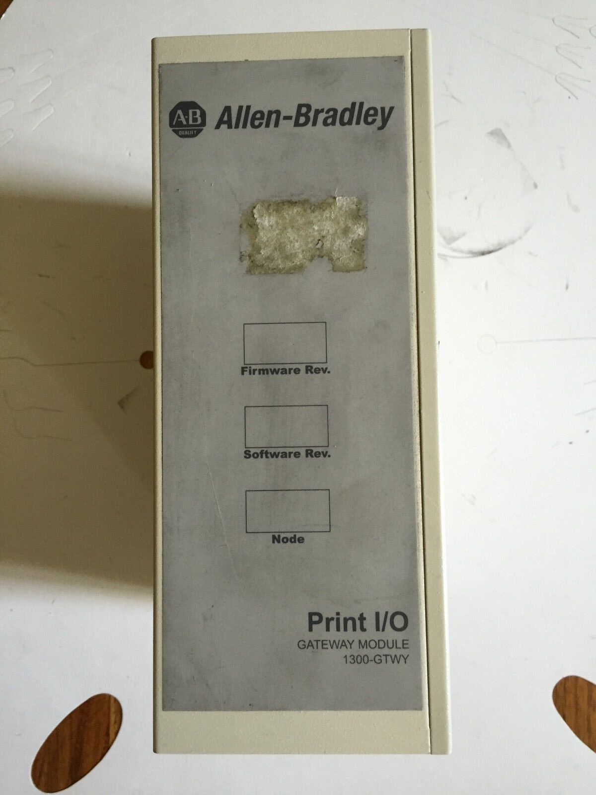 Allen Bradley 1300Gtwy Gateway Module Print I/O (Case Only) ,Ee