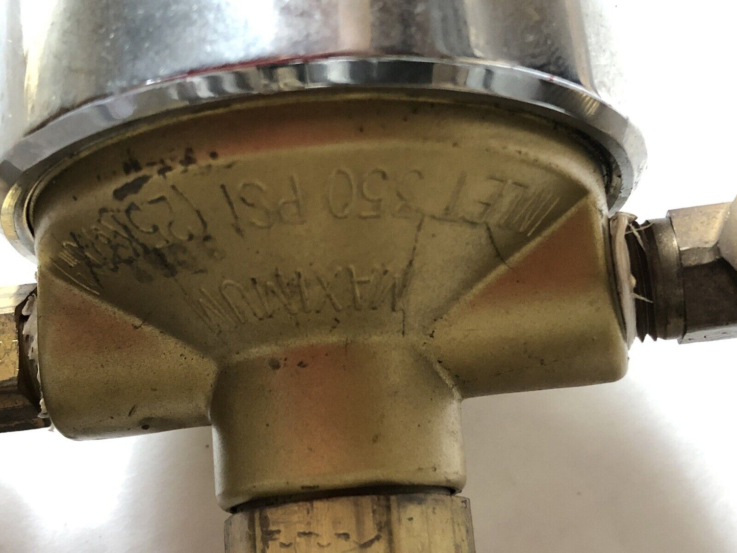 New Harris 47-50 Cr Acetelene Gas Regulator Pressure Assembly 481-0012 A,Dk