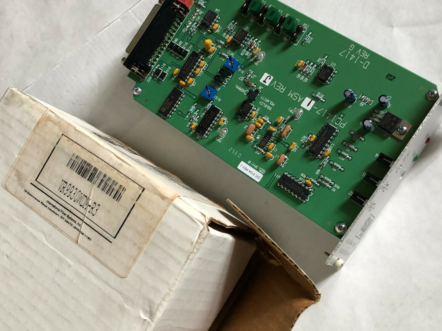 New Ifs Vr9930-Wdm,D-1417,Ge Security Fm Video Transmitter Pc1417-1Asm,Fc
