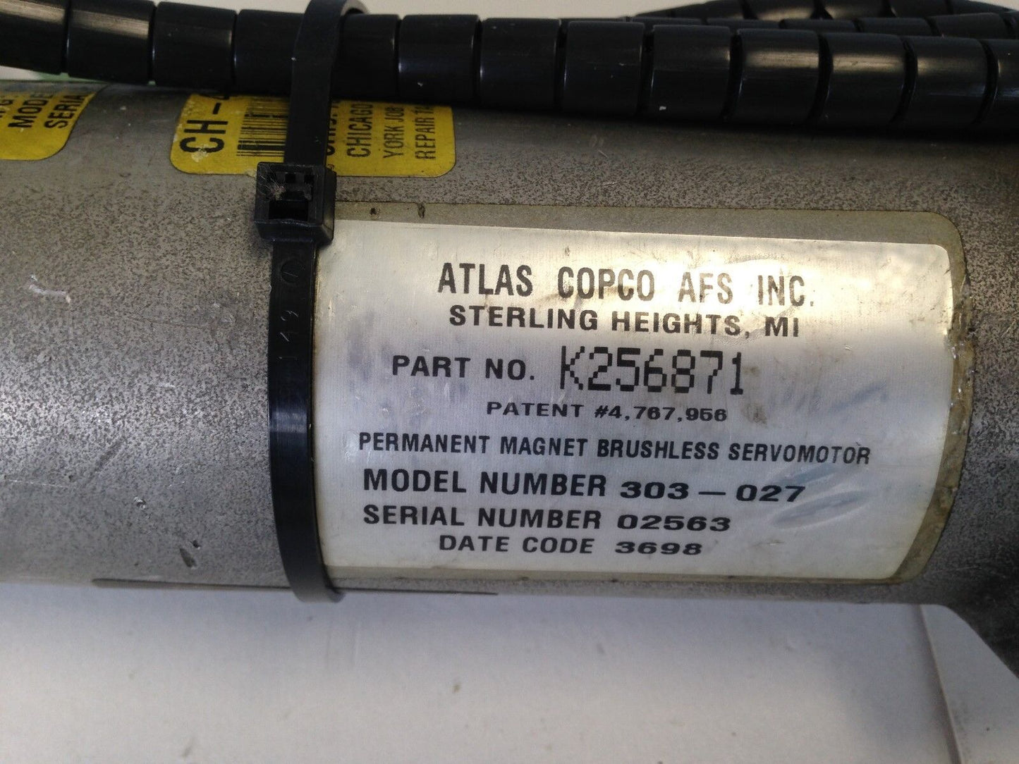 Chicago 462500Txd5pb Encore Atlas-Copco 5/8" K256871, 303-027 Wrench Cp109-02,Ar