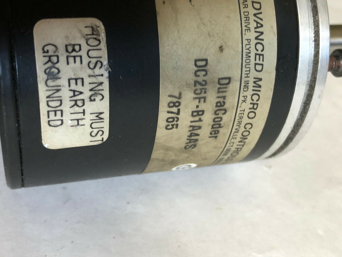 Amci Dc25f-B1a4as Duracoder Encoder, Shaft Diameter: 3/8",Encoder,Si