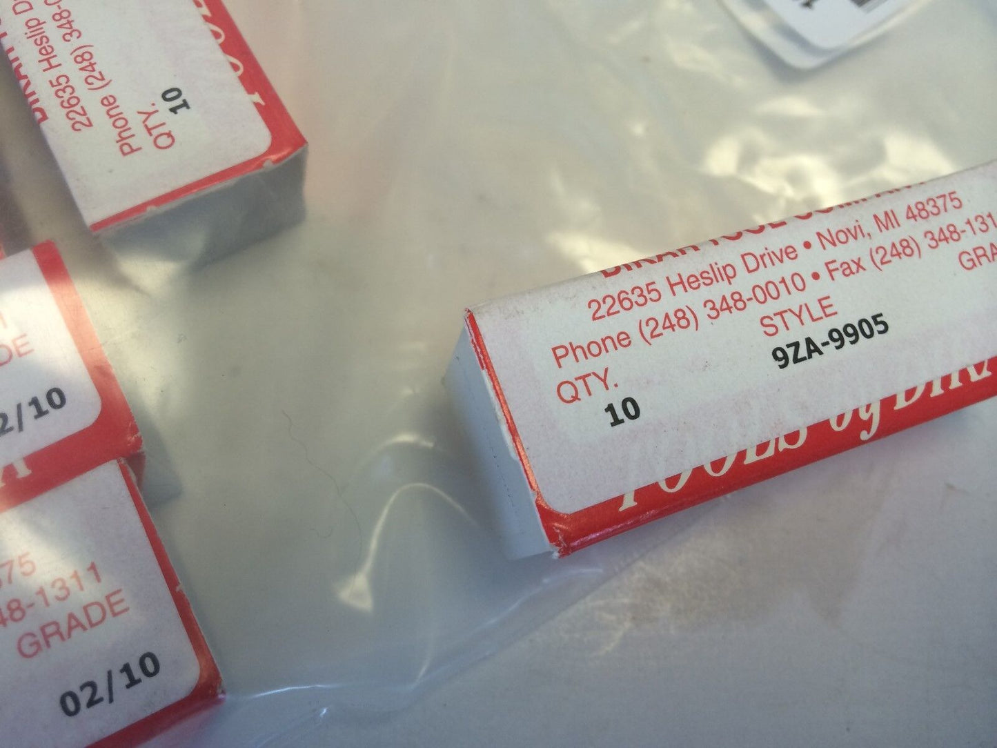 New Lot 70 Dikar Tool 9Za-9905 Carbide Inserts, Grade: 02/10 ,Fg