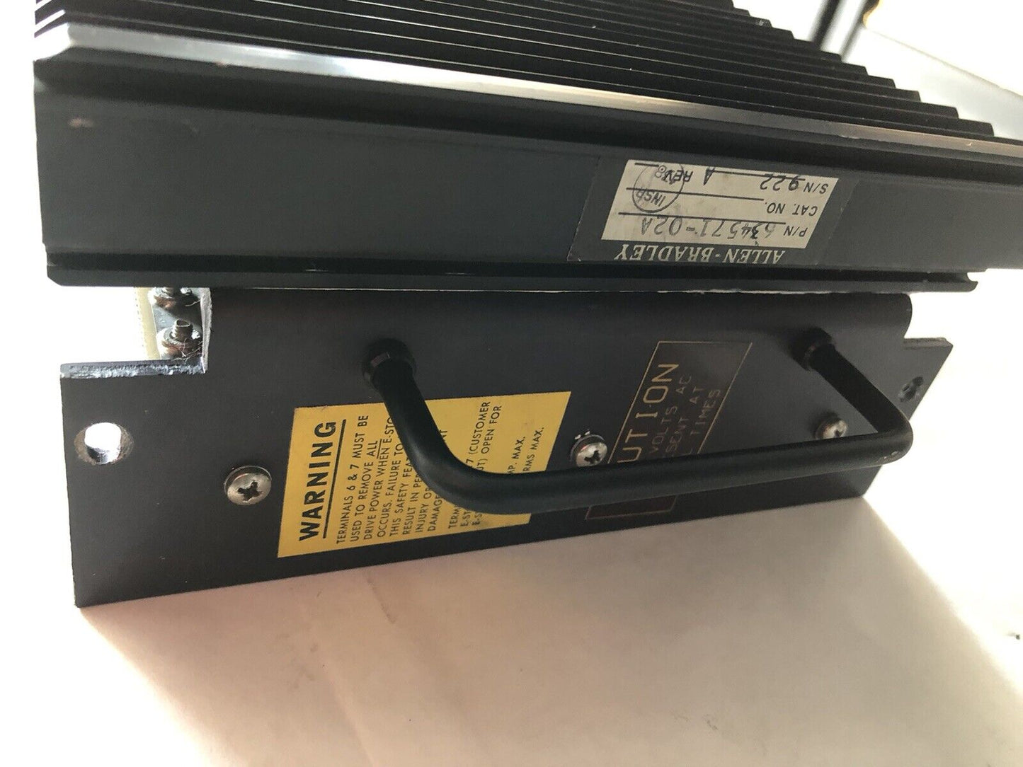 Allen-Bradley 634571-02A   115V Ac Plc Control, Power Supply,Ek