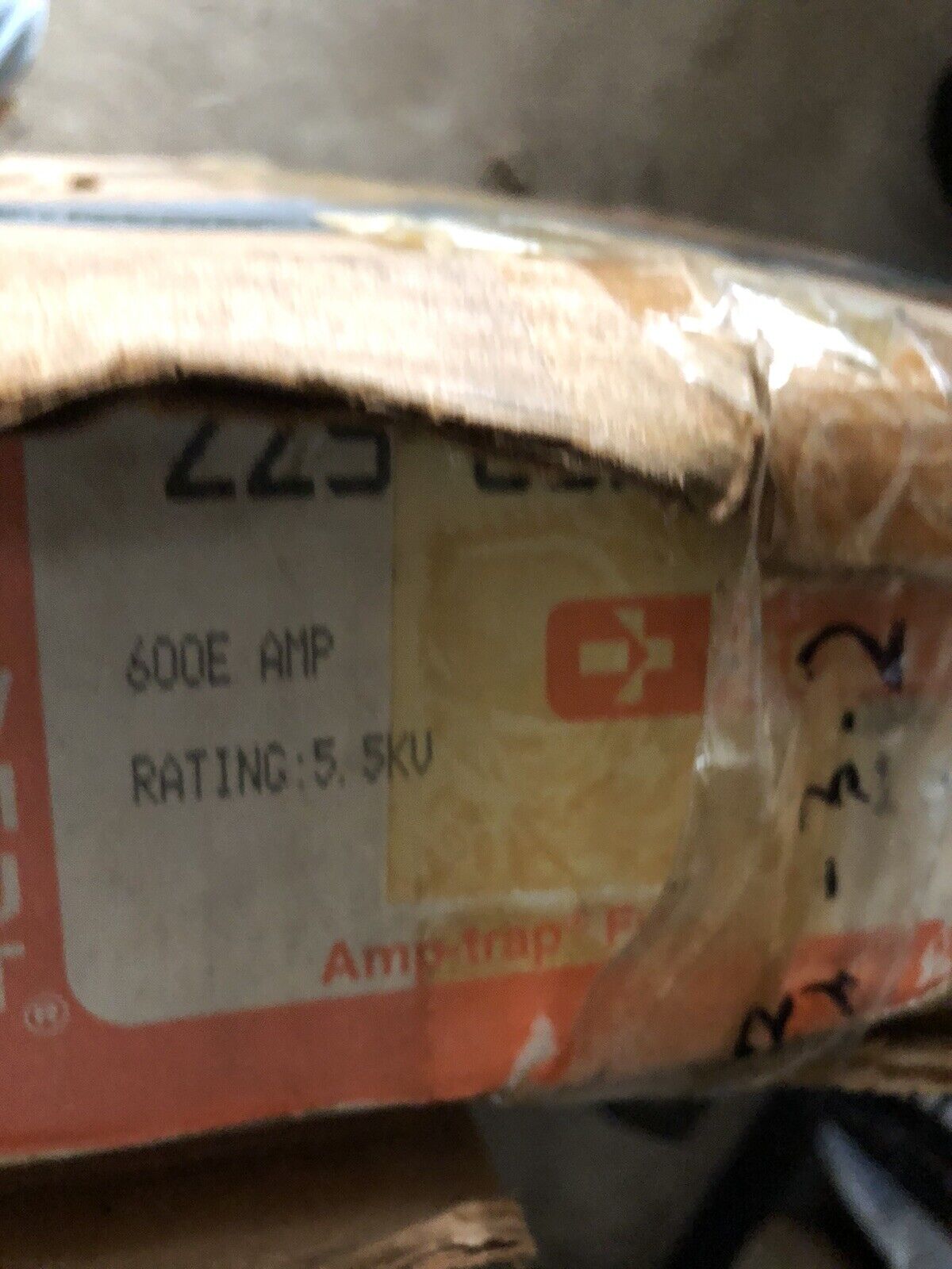New Gould Shawmut 225-007-955 Amp Trap Fuse, 600E-Amp, 600 E Amp,5.5Kv,Tj