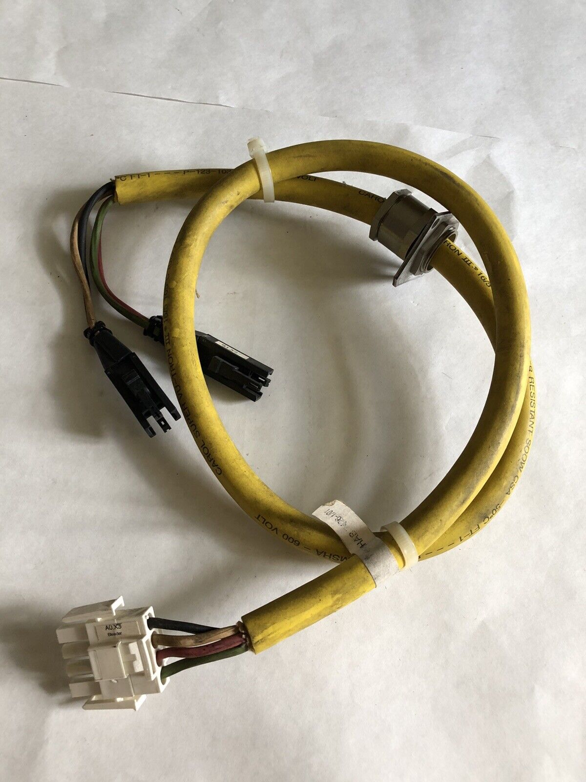 Robotic Cable Assembly Cordset Carol Super 3Hab 7426-1/01,Carol Vu-Tron Iii,Ev