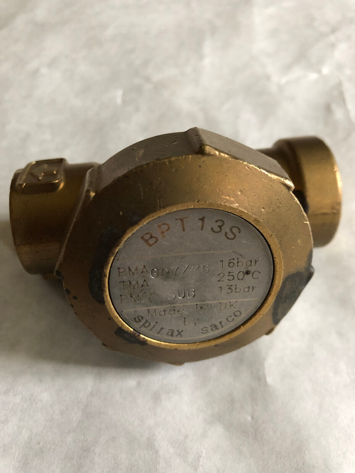 New Spirax Sarco 1/2" Npt Bpt13s Pressure Thermostatic Steam Traps Pma 16 Bar,Ay
