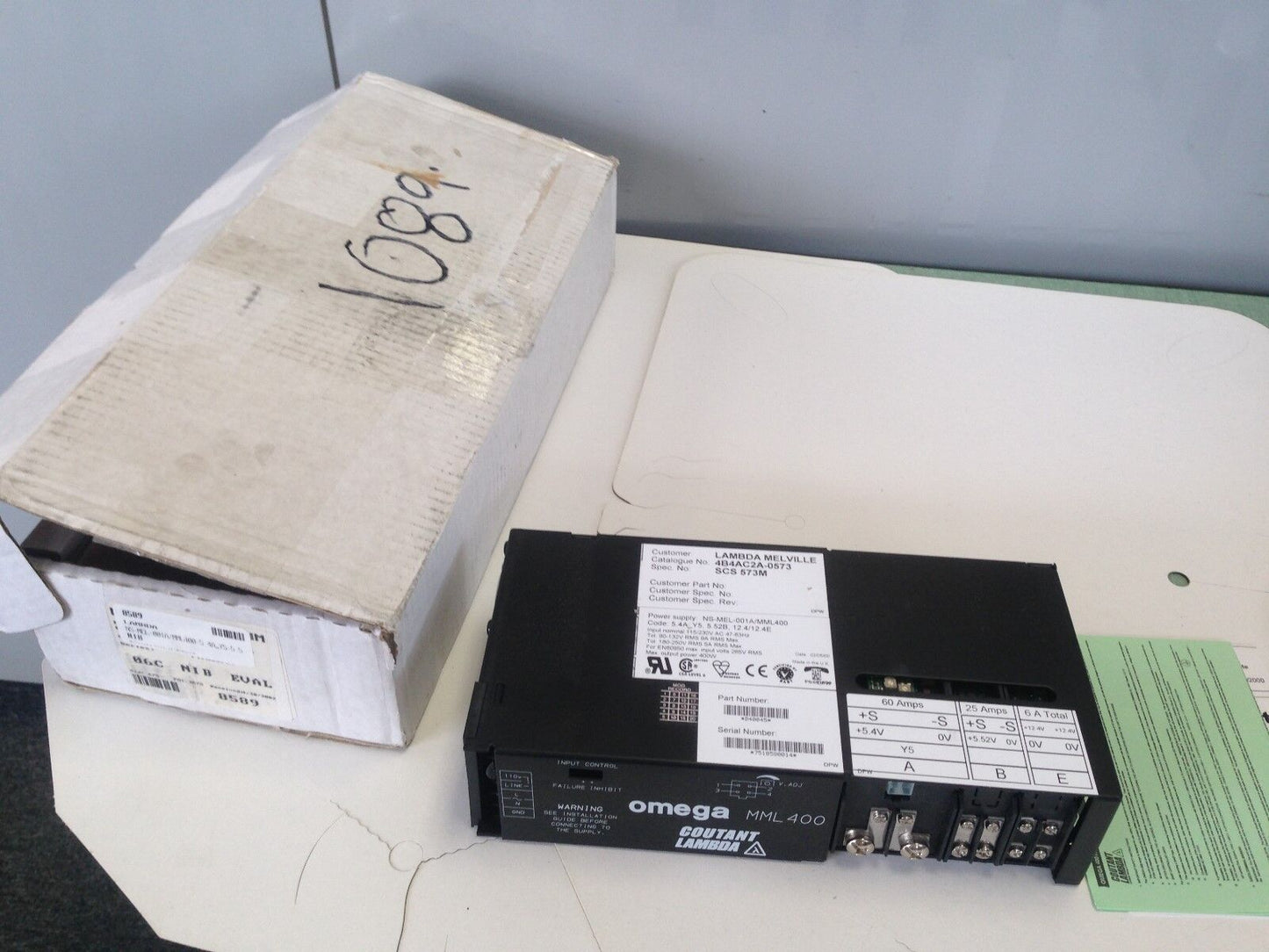 Lambda Ns-Mel-001A/Mml400,4B4ac2a-0573,Coutant Lambda Omega Mml 400,D40045,Fl,Ch