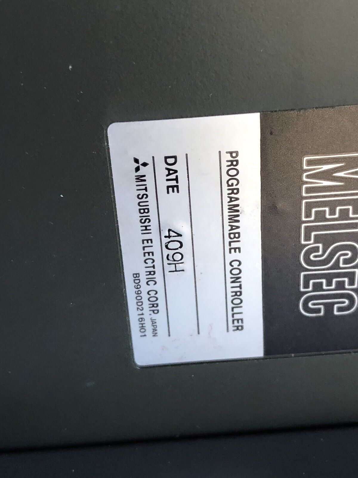 Mitsubishi A58b Melsec Plc Rack, With Ax11, Ay13,Ax41,Tb