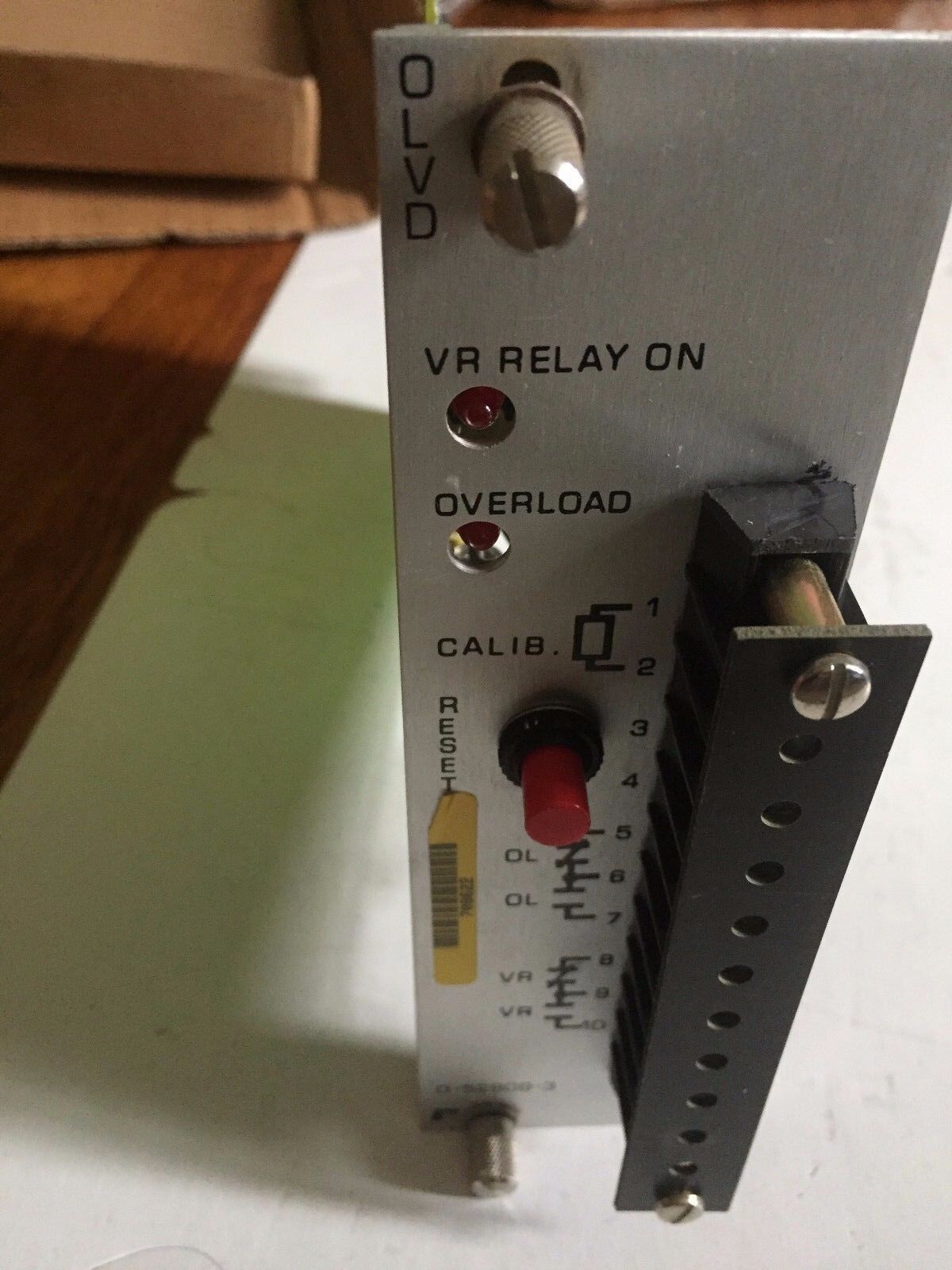 Reliance Elecrtic 0-52808-3,Olvd Board O/L & Volt Olvd O-52808-3,Ec,Cv