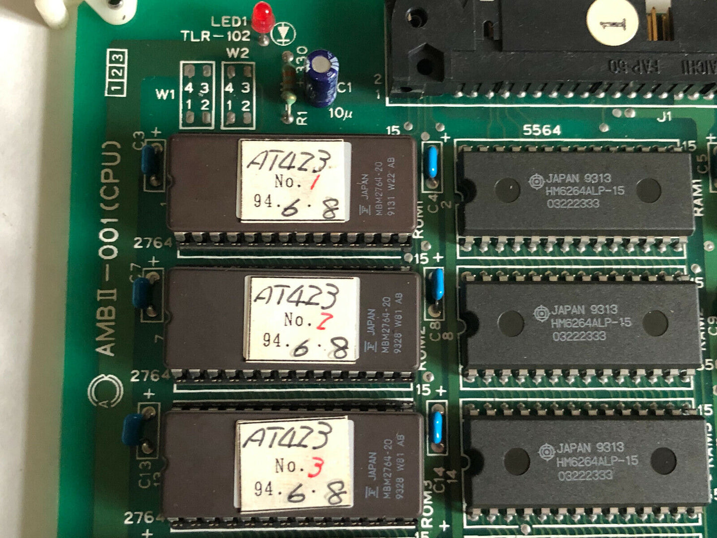 Amb Ii-001(Cpu),933082-2 E,At-423,Ambii-001(Cpu),Amb2-001 (Cpu),Board,Sj