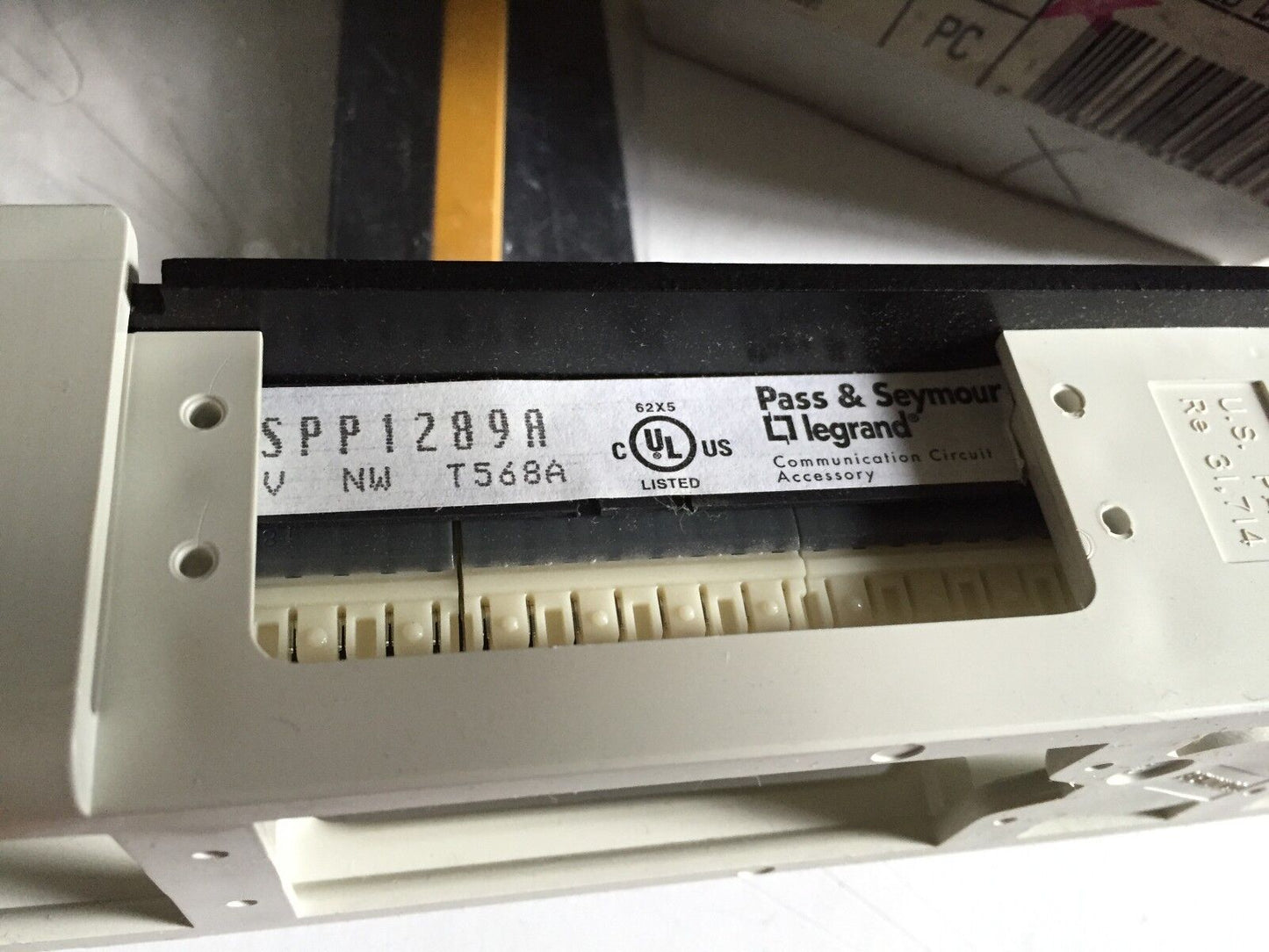 New Legrand  Pspp1289a Pass & Seymour  Patch Panel,Be