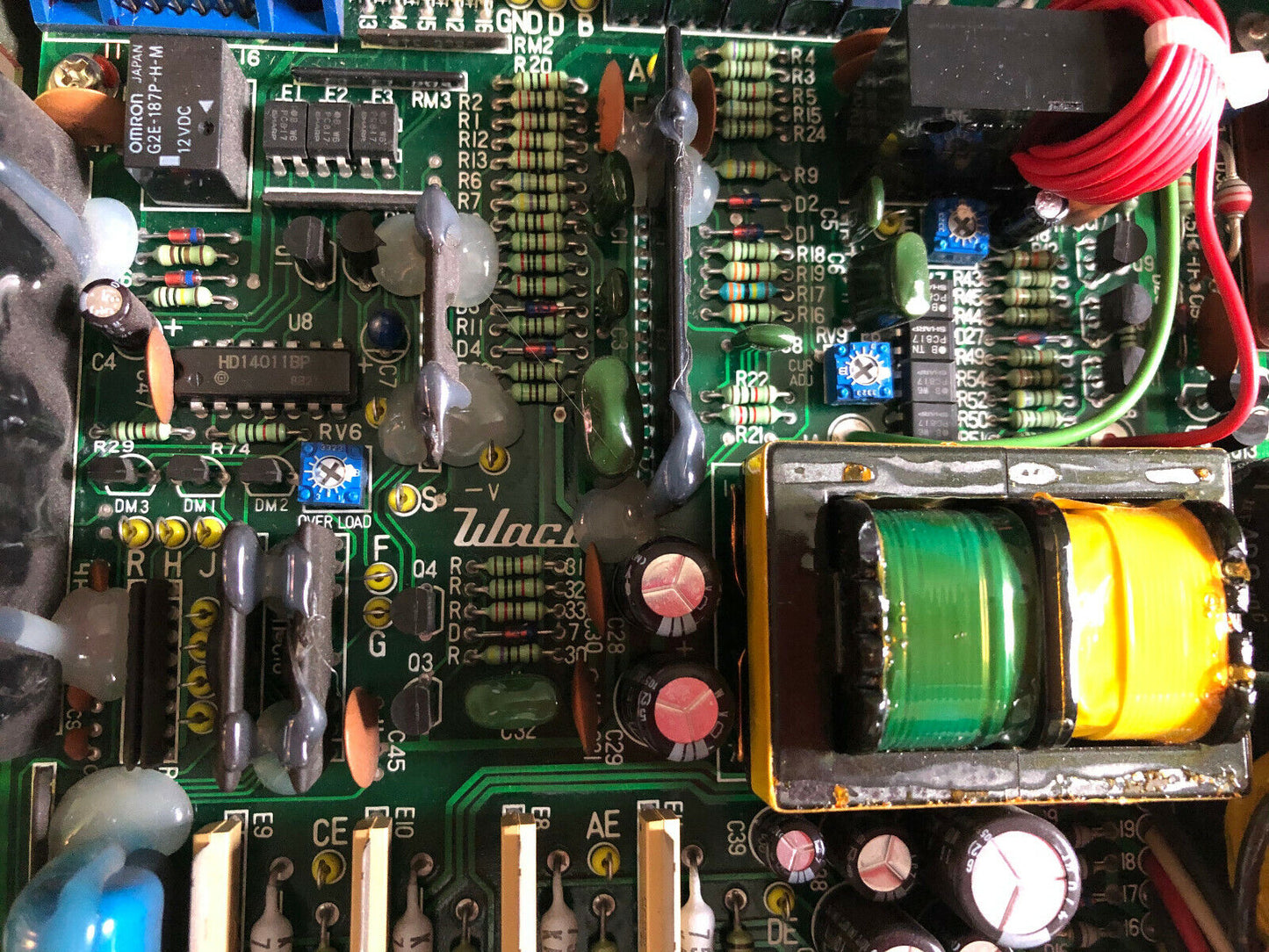 Waco Giken Servo Drive Tme-4,Dc Hi Servo Tb1,25400427,2540051,Si