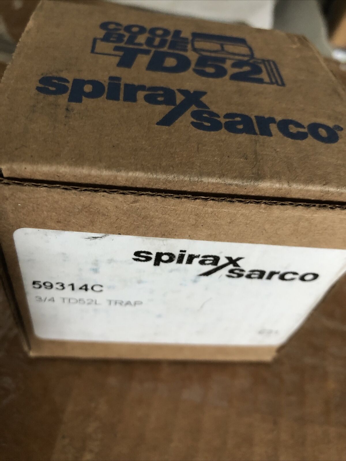 New 3/4" Spirax Sarco Td52l,B.M.39314C Thermo Dynamic Steam Trap Cool Blue,En,Tg