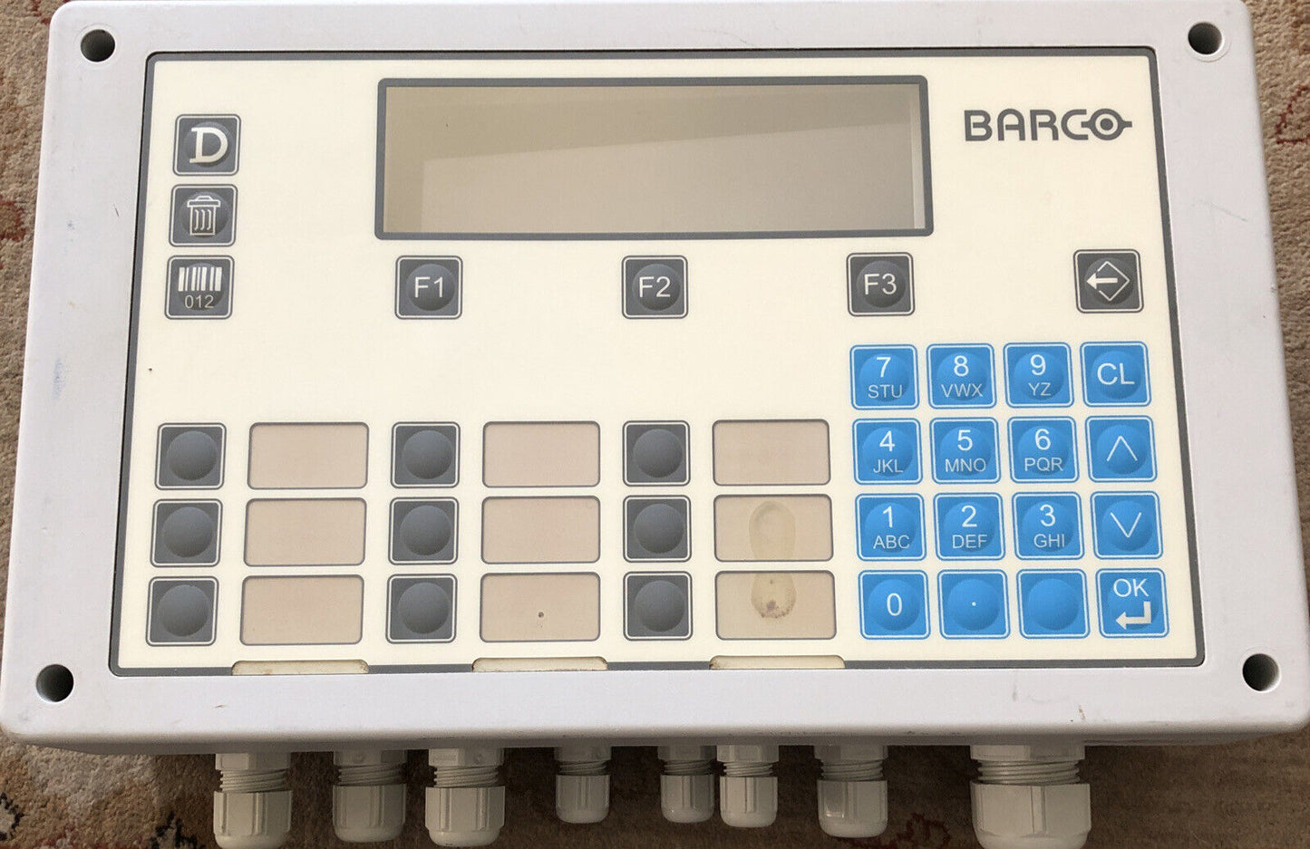 Barco A901154,Barco Du8p 100-240V Data Collection Terminal Operator Panel,An
