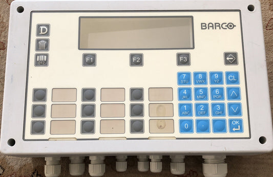 Barco A901154,Barco Du8p 100-240V Data Collection Terminal Operator Panel,An
