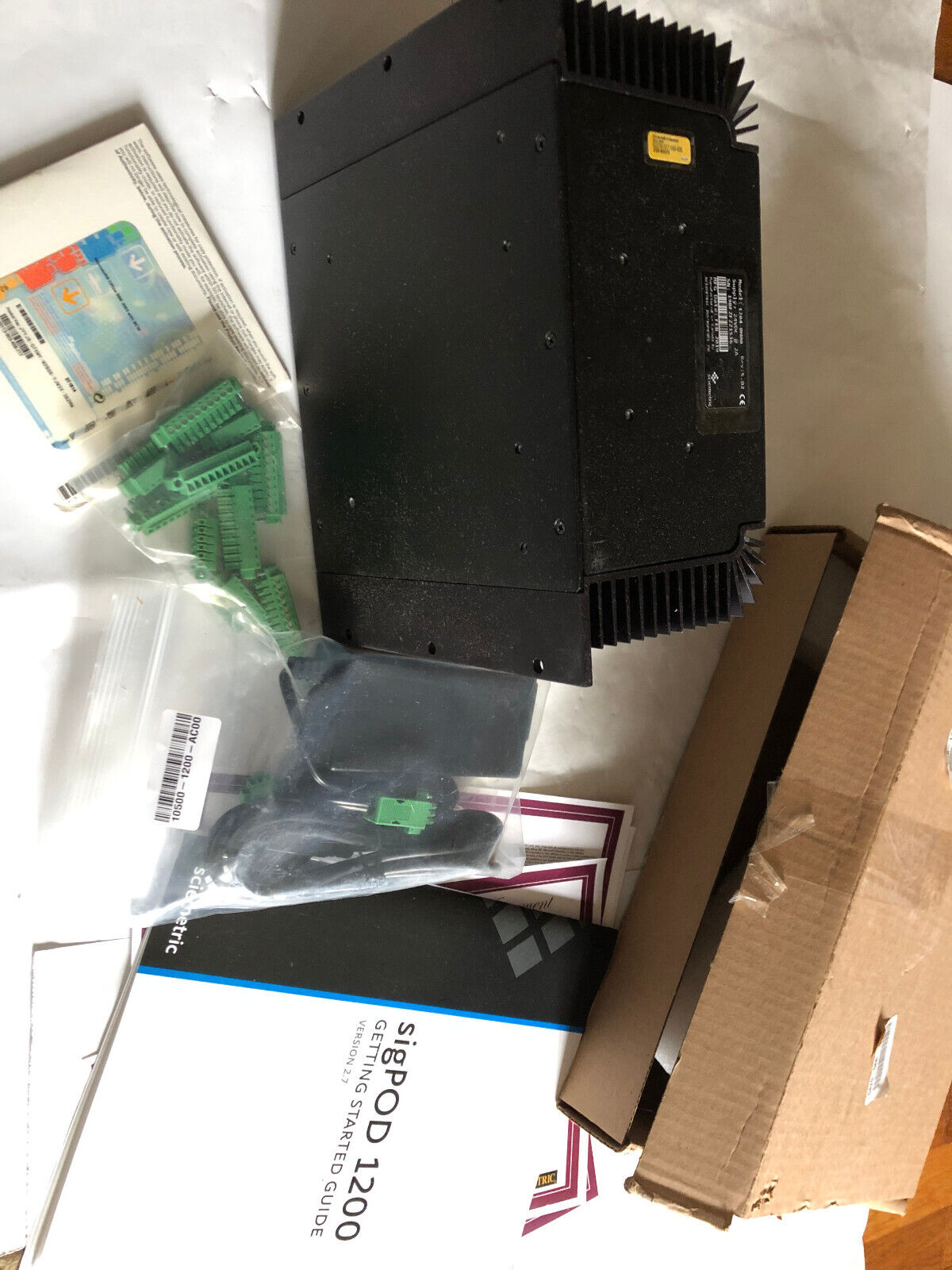 New Sciemetric 1204-0H00 Process Monitor,Sciemetric Sigpod,Sig Pod,1204-Ohoo,Ed