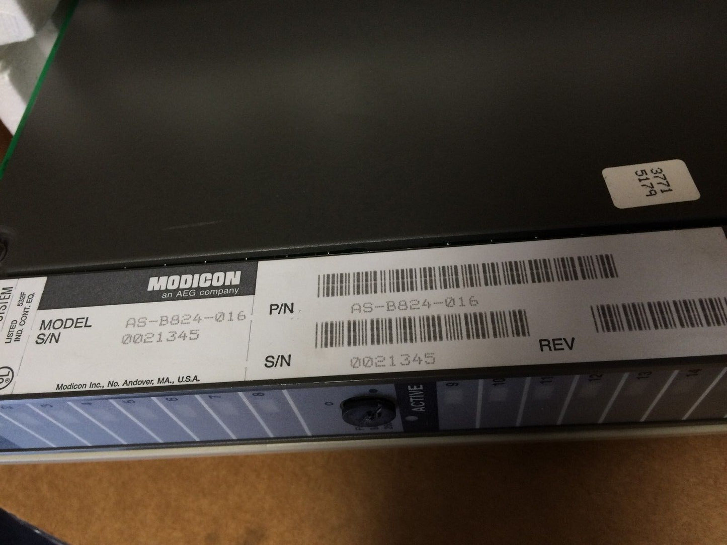 New Schneider 16Point True High 24Vdc B824,Aeg As-B824-100 Rev A,As-B824-016,By