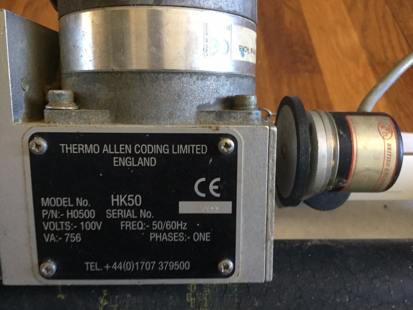 Thermo Allen Coding H0500 Print Roll, Hk50 Ink Coder 110V,Hy20034240310 Acm8,Ap