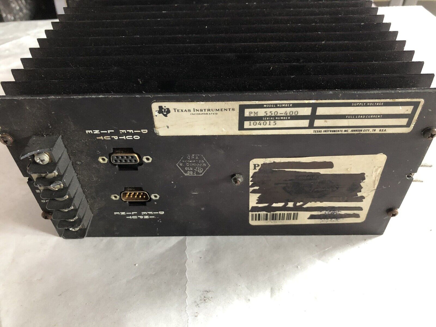 Texas Instruments  Pm 550-400,Texas Pm 550 400,Cf,Cl