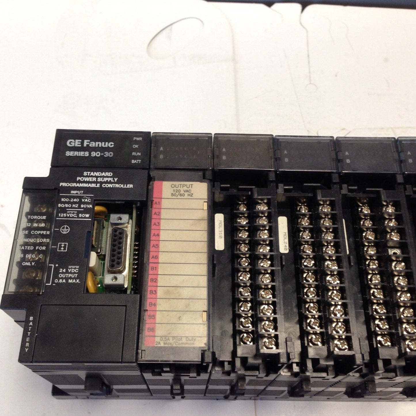 Fanuc Ic693pwr321s Series 90-30 Plc Ic693mdl240c,Ic693cpu311f,Ic693mdl240e,Dh