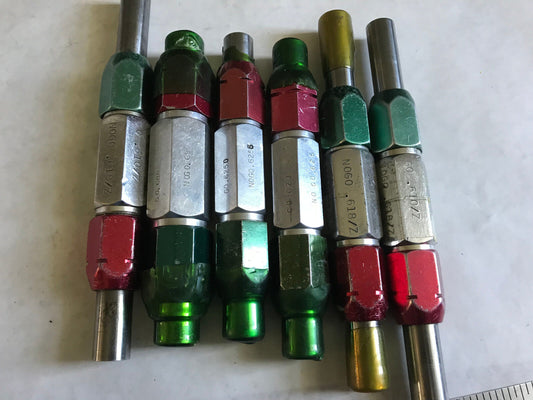Lot Plug Gage Go Nogo Van Keuren .688,690,610,618,610/Z,618/Z,623,625,6250,Es
