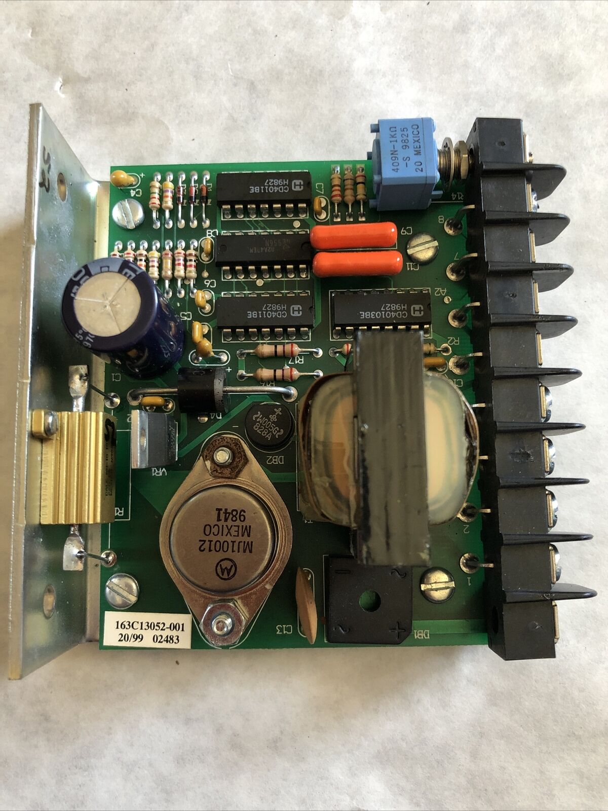 Motorola Control Board Pcb 163C13052-001 20/99,Fj