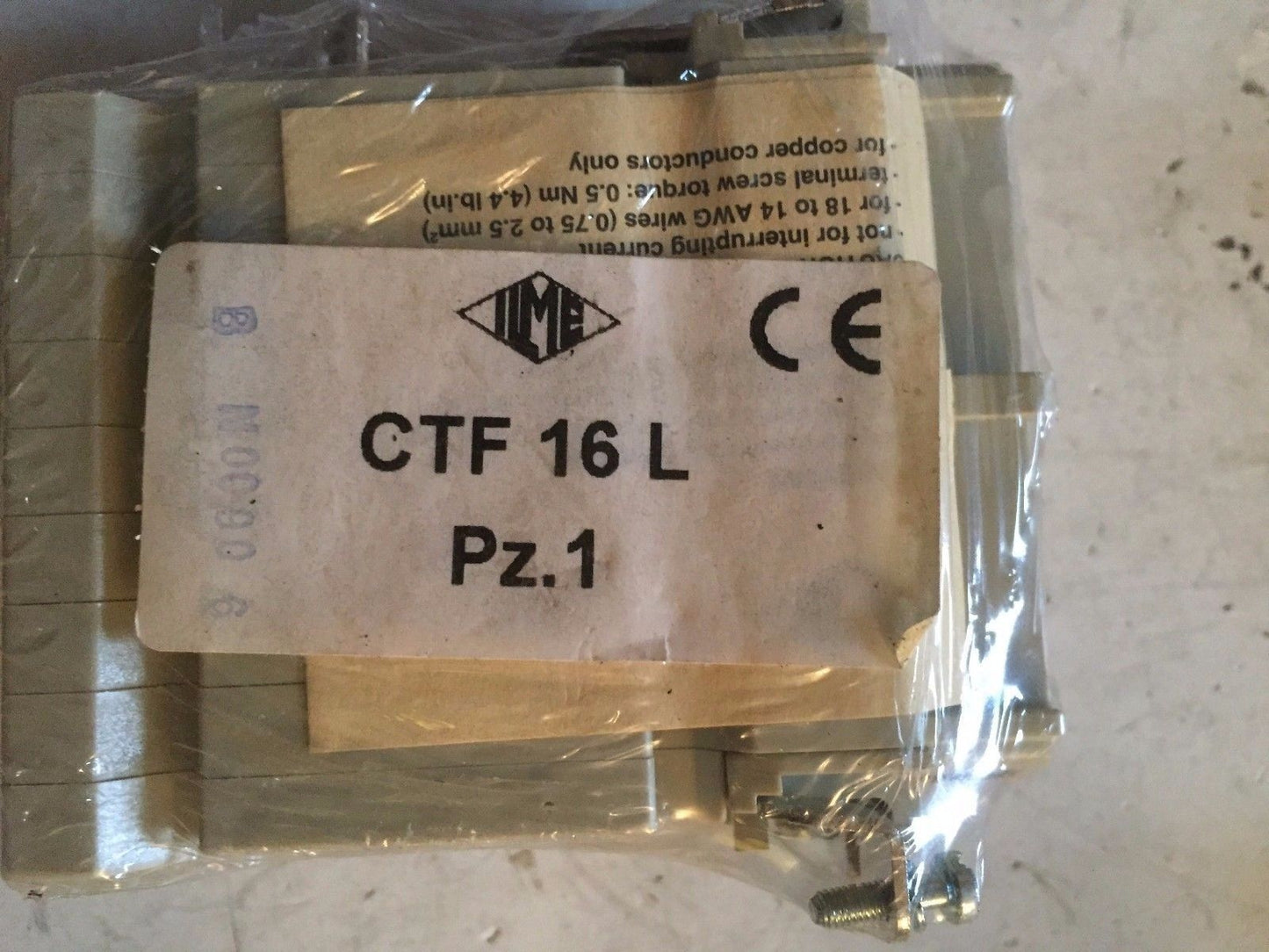 New Lot 4 Ilme Ctf 16 L,16 Port Connector I/O Automation Gf 16L Pz, Pc-Gf-20,Aa