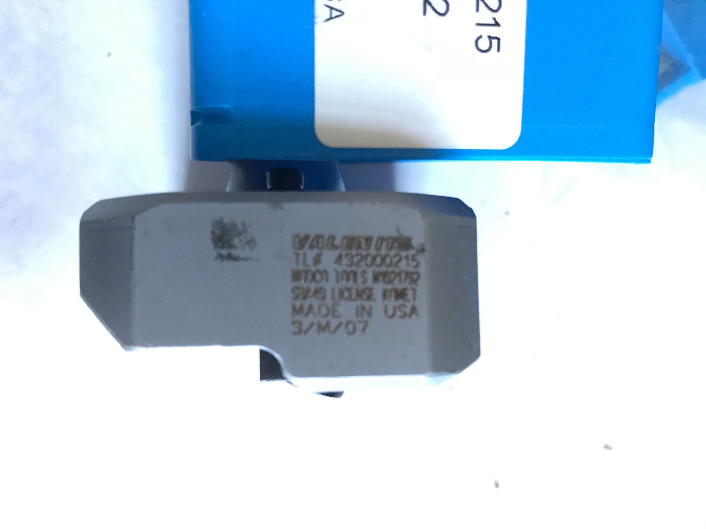 Valenite M1021792 Abs40 Shank,43-200-0215 Insert Tool Holder,432000215,Sh