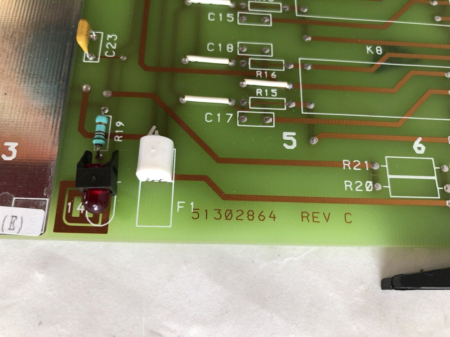 New Honeywell 51302864 Rev C,4Dp7apx0d,4Dp7apxod 411 E Control Board,24Vkeyed,Dh