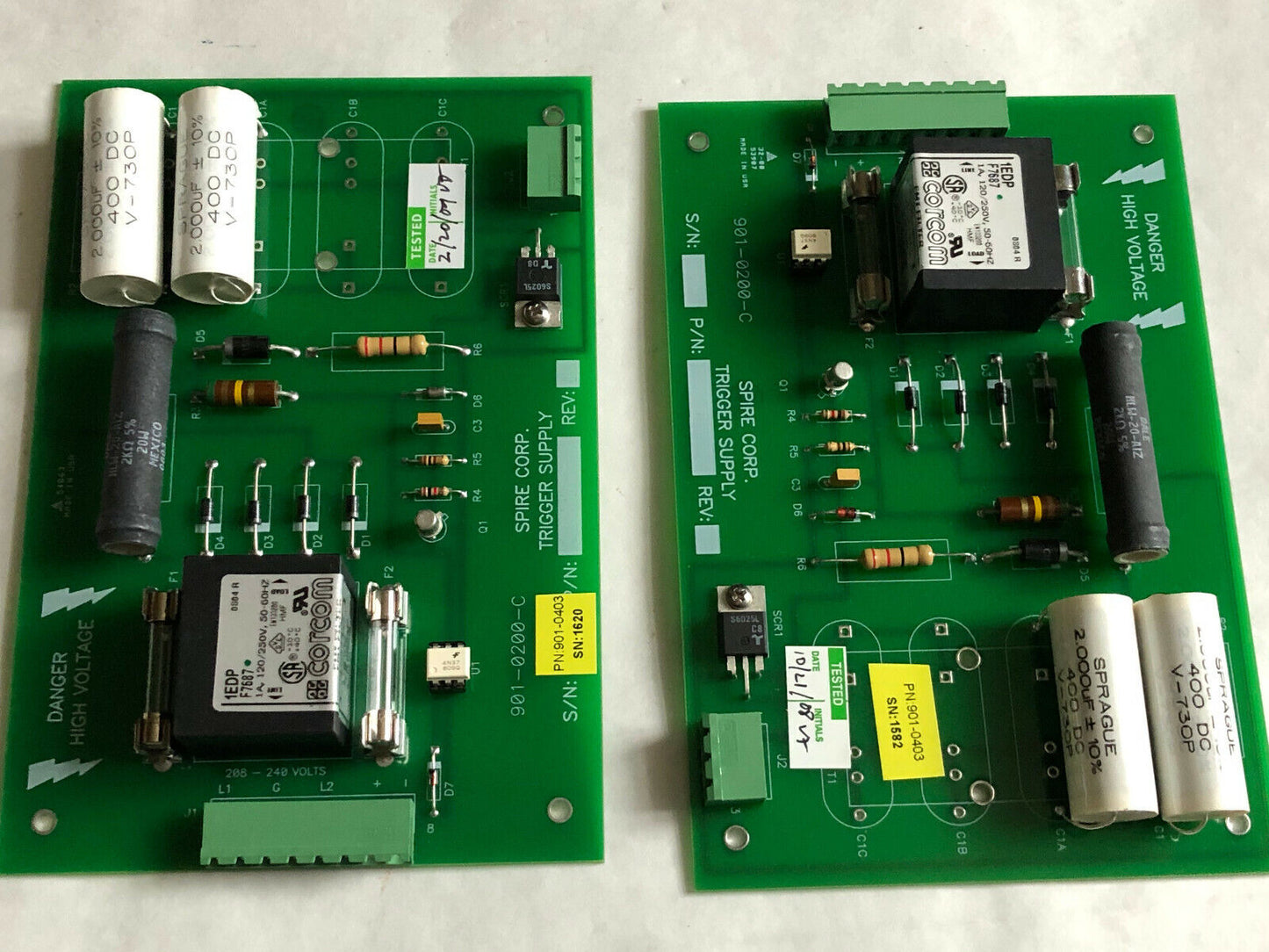 New Spire 901-0403,901-0403 Trigger Supply Board, Pcb 901-0200-C Control,Bd,Ag