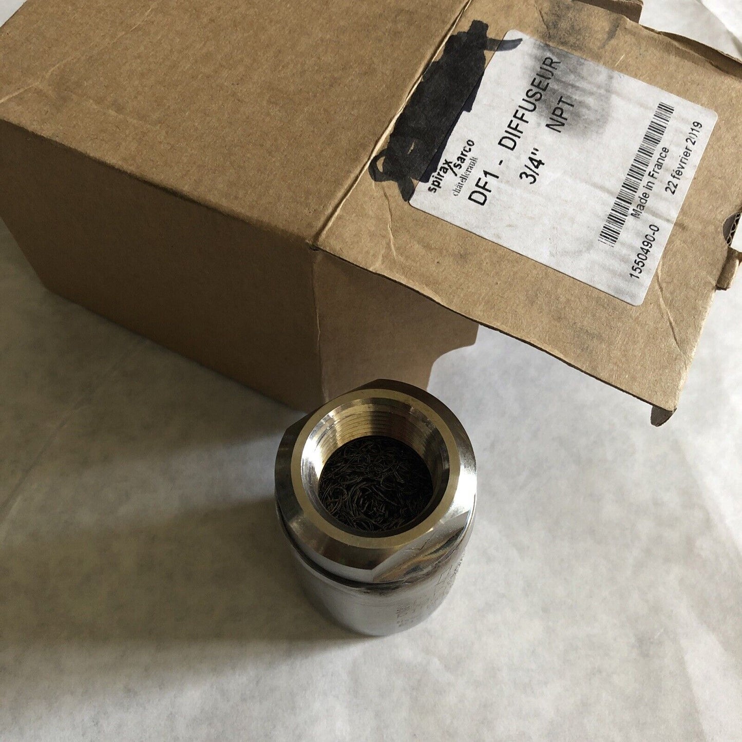 New Spirax Sarco Df1 3/4” Stainless Steam Trap Diffuser,Ed