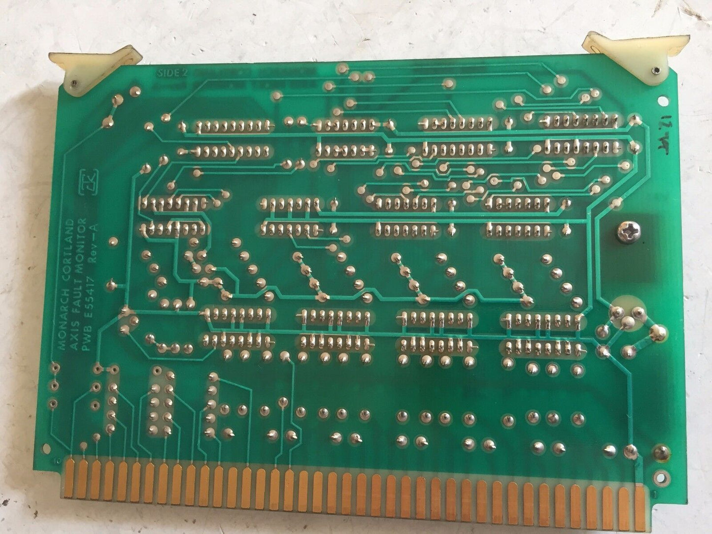 Monarch Cortland  E55418  Board Axis Fault Control Monitor Rev A  E55418,Az
