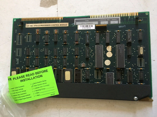 Allen-Bradley 1772-Lg Processor Control Module,Allen Bradley 9600802,Ae