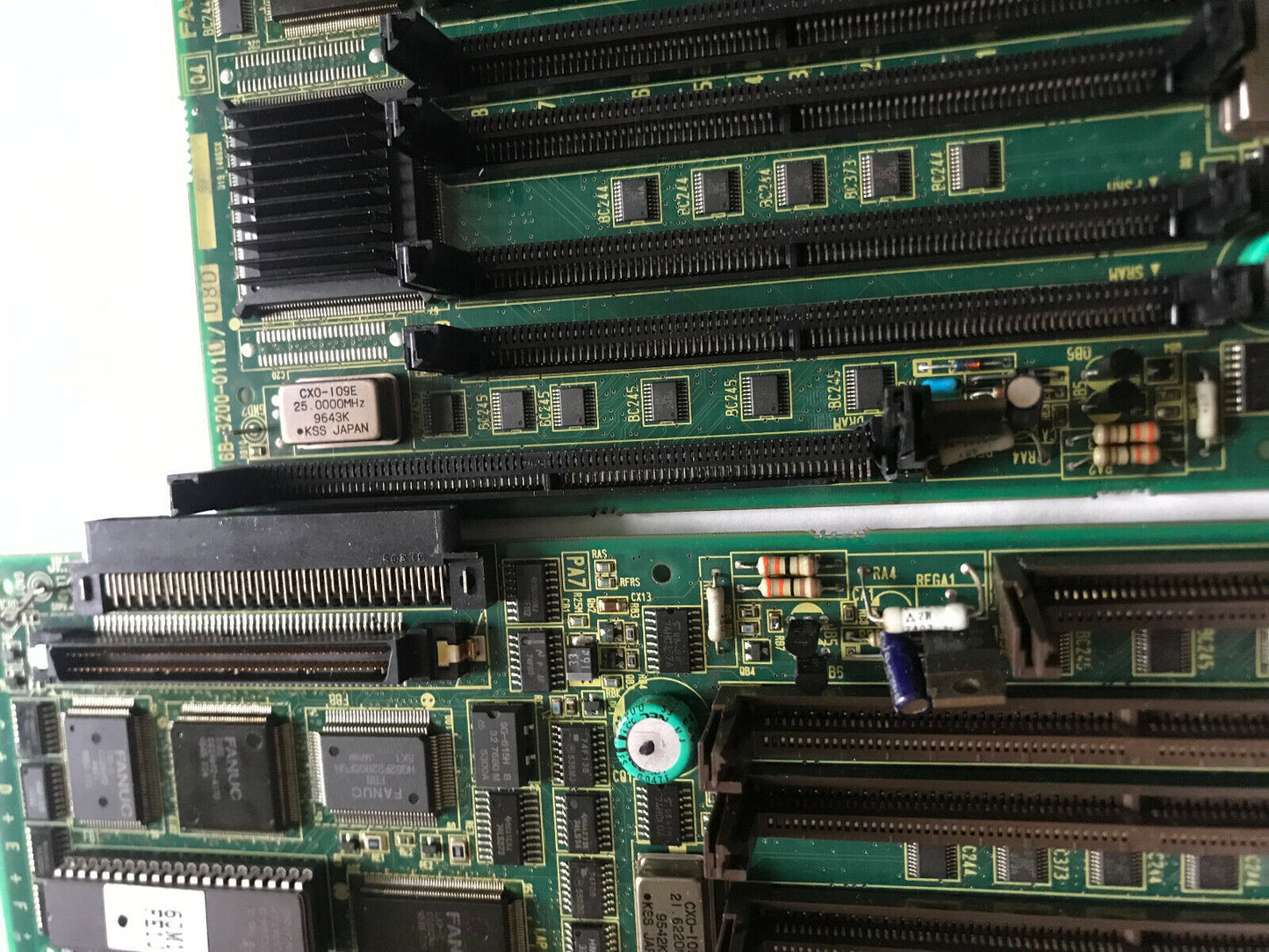 Lot 2 Fanuc A16b-3200-0110/08D Cpu Processor Fs16b Main-B (Repairs,Part Only),Sk