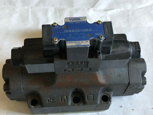 New Yuken Dshg-06-3C2-T-A100-53 Selector Valve,Dshg06302-Ta10053,85126,8714E,Tn