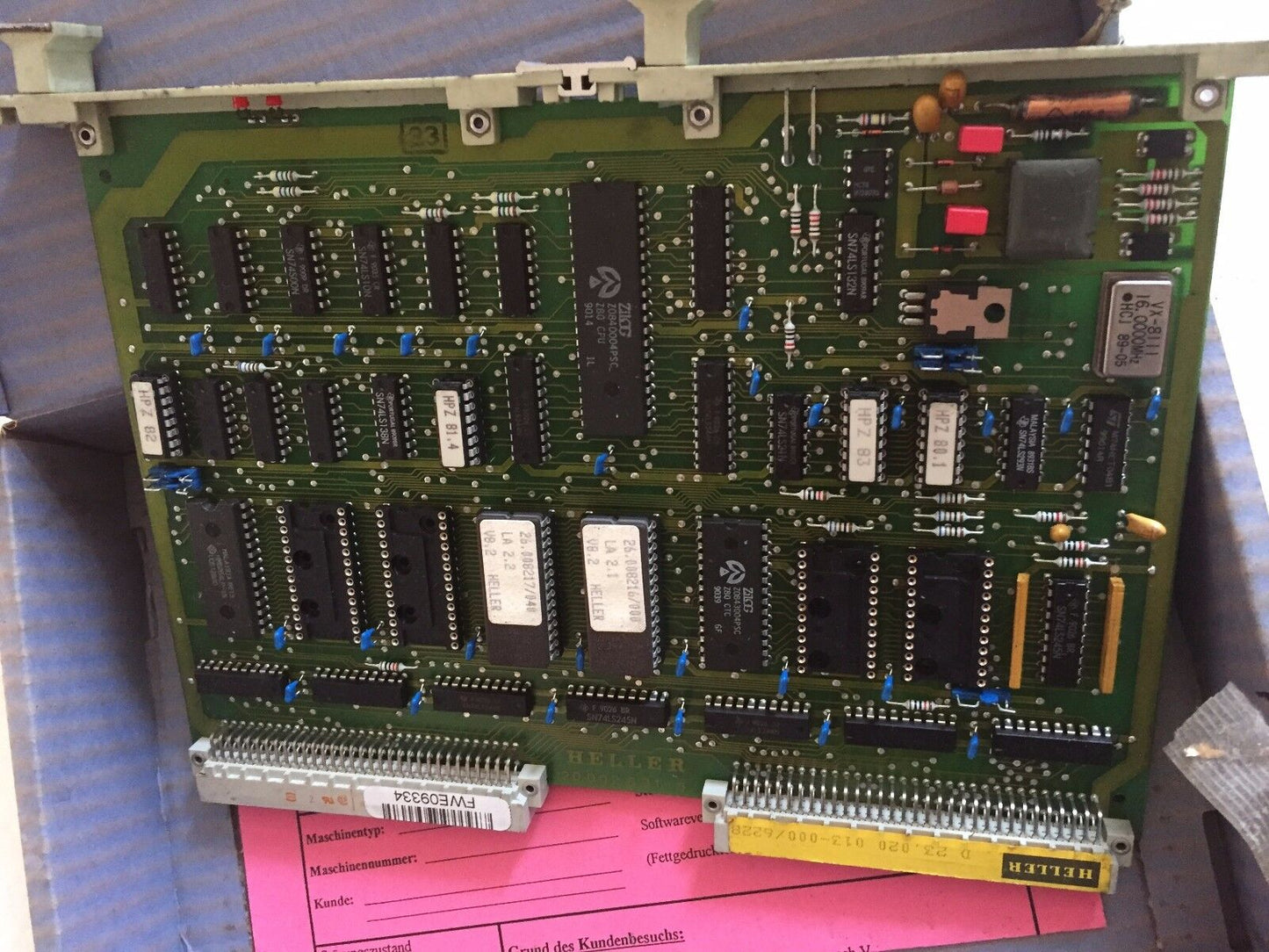 Uni-Pro D23.020013X,Uni-Pro Cam 19,Heller Cam 19 Board Heller 20002691-5,Cy
