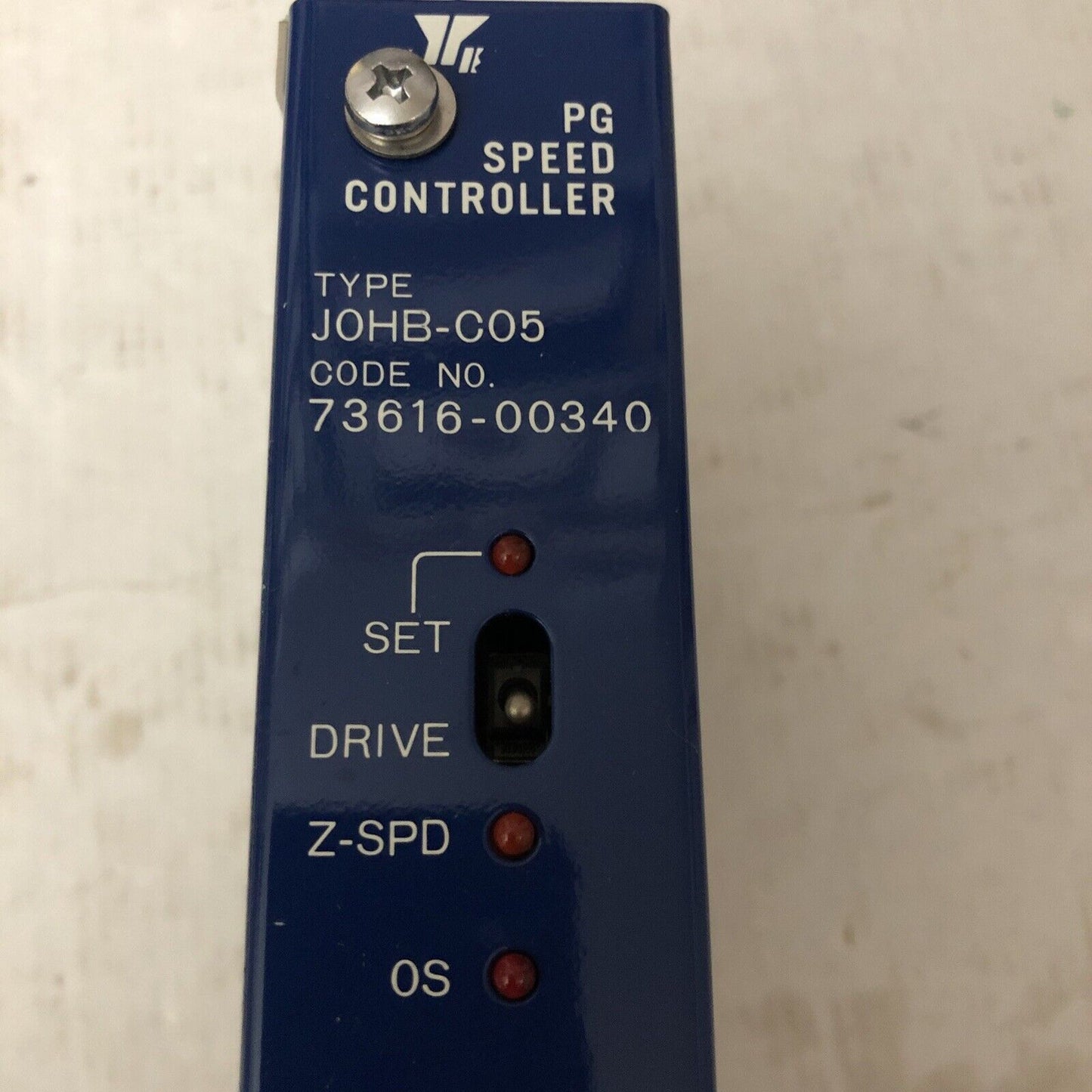Yaskawa Johb-C05,73616-00340,Johbc05 Speed Controller,Pulse Generator,Cv